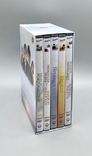 Lars Molin - Samlade klassiker. Box med DVD-skivor med sammanlagt 7 filmer.