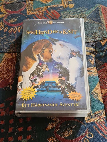 Som Hund Och Katt VHS Svenskt Tal