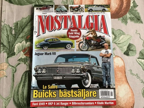 NOSTALGIA NR 2 2018 BUICK,VOLVO PV 51,KEPRO,ÅNGLOK,HEINKEL,MILITÄRHELIKOPTER