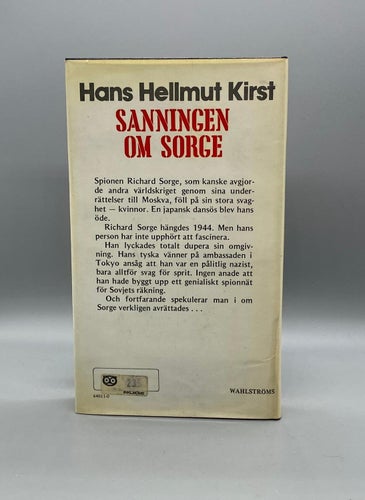 Sanningen om Sorge av Hans Hellmut Kirst