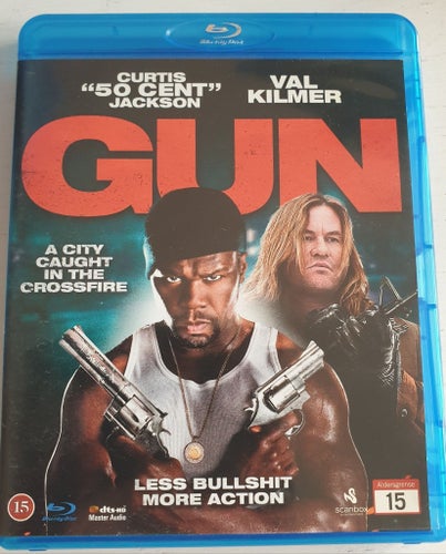 Gun (2010) - 50 Cent/Val Kilmer - Blu-ray i mycket fint skick!