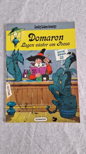Lucky Lukes äventyr Domaren - Nr. 16 . Första utgåva / tidig utgåva.