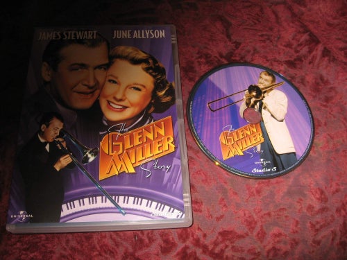 THE GLENN MILLER STORY (JAMES STEWART,JUNE ALLYSON,HARRY MORGAN) DVD