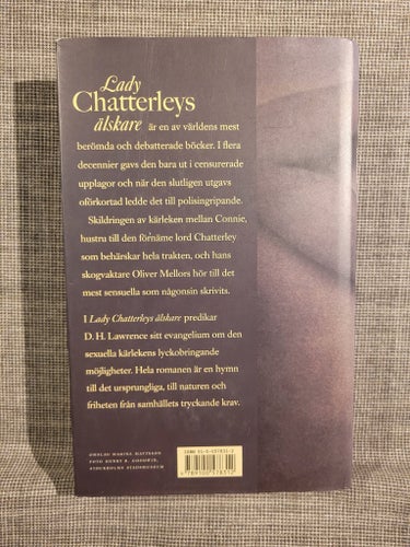 Lady Chatterleys älskare - D.H. Lawrence - 2002