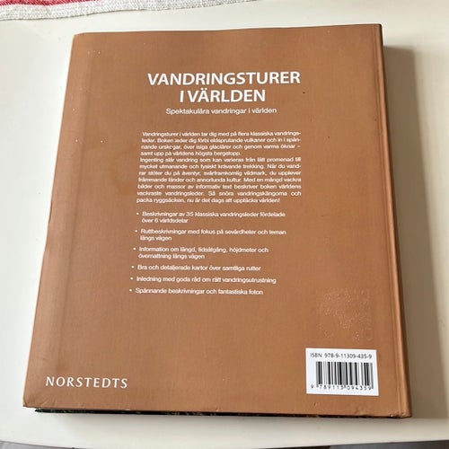 Vandringsturer i Världen : spektakulära vandringar i världen