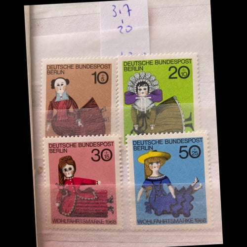 Berlin 317-20 postfriskt Mi e
