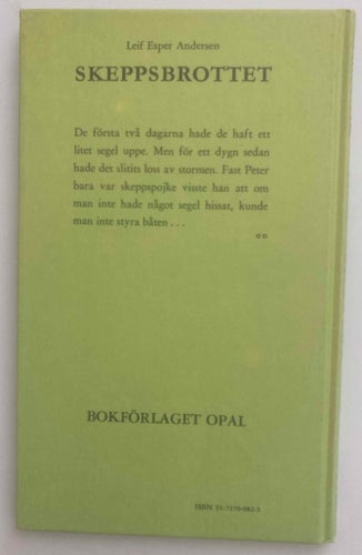 Skeppsbrottet av Leif Esper Andersen