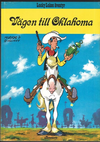Lucky Luke Vägen till Oklahoma skick fn