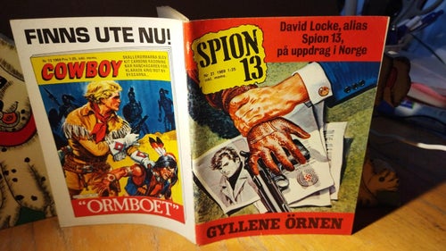 Spion nr 13 1969 nr 21 Gyllene örnen. Very Fine plus
