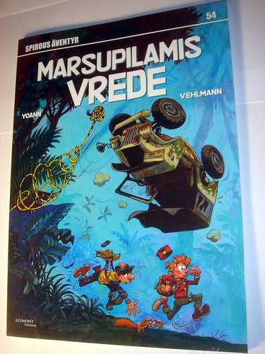 SPIROUS ÄVENTYR SPIROU ALBUM Nr 54 !!! NY OLÄST
