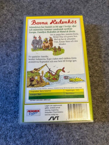 Barna Hedenhös upptäcker Amerika - VHS