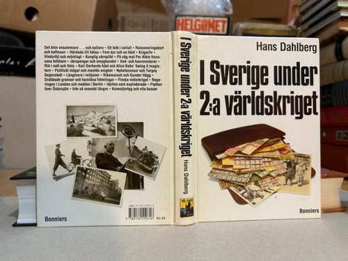 I Sverige under 2:a världskriget av Hans Dahlberg, bok, Very Fine plus