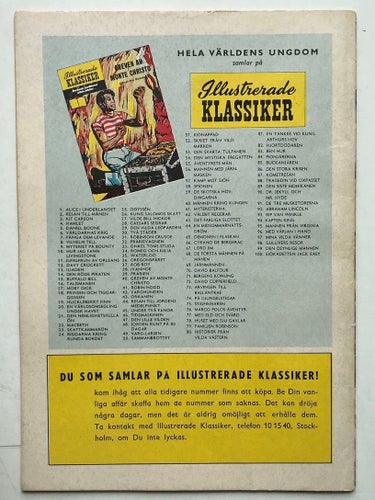 Ill Klassiker - 100. Sjökadetten Jack Easy. FN-