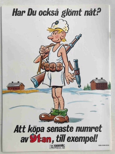 91:an Karlsson Julalbum 1984: VF-NM