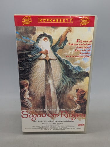 Sagan om ringen - Den tecknade versionen - VHS
