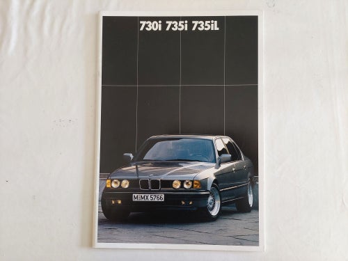 BMW 7 -serie 730i 735i 735iL E32 1987