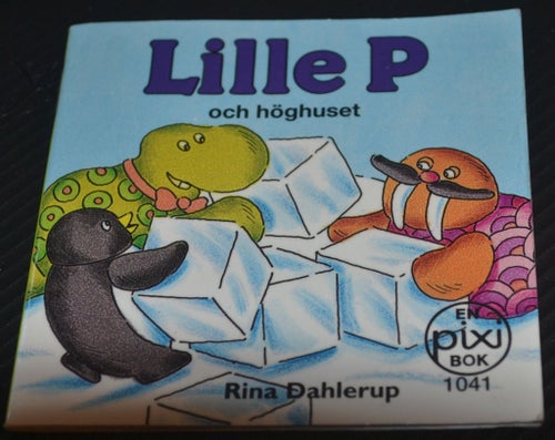 Äldre Pixibok Lille P och höghuset