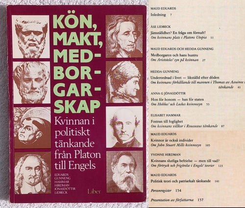Kön, makt, medborgarskap – kvinnan i politiskt tänkande från Platon till Engels