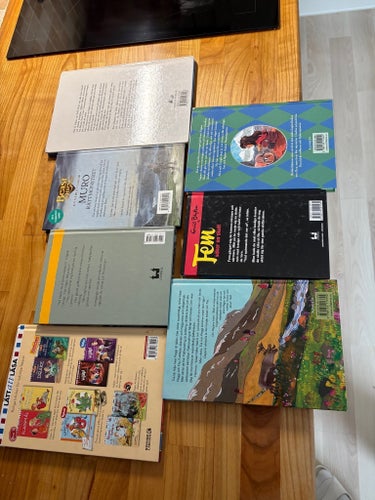 Bokpaket: Pelle Plutt, Furstesonen och Stora Skrällen, Beast Quest - Muro, Fem