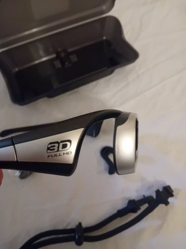 Panasonic 3D Full HD-glasögon TY-EW3D10 med fodral och tillbehör