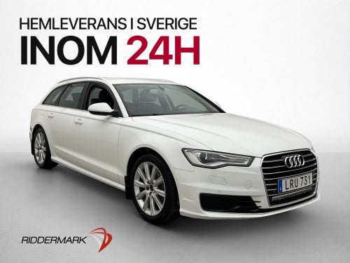 Audi A6 2.0 TDI 190hk Farthållare Navi Sensorer Drag