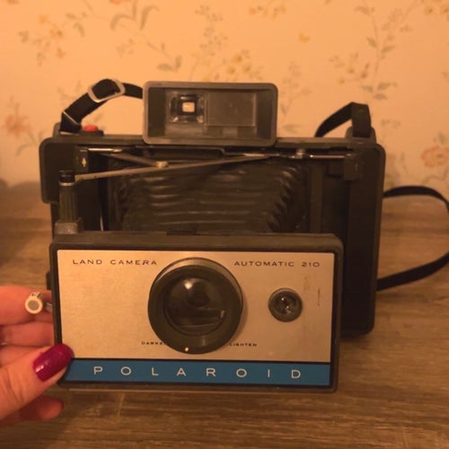 Polaroid 210 Automatic Land Camera – Vintage direktbildskamera
