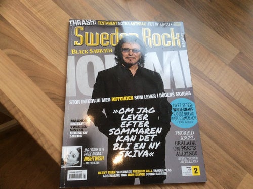 SWEDEN ROCK MAGAZINE 2 2014 Black Sabbath,Vandenberg,Heavy Tiger mm