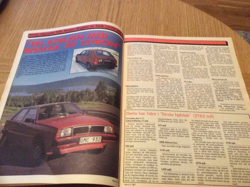 Motor Nr 3 1981 SAAB Lancia 600 GLS,Citroën CX 2500 !Stig Blomqvist Rally