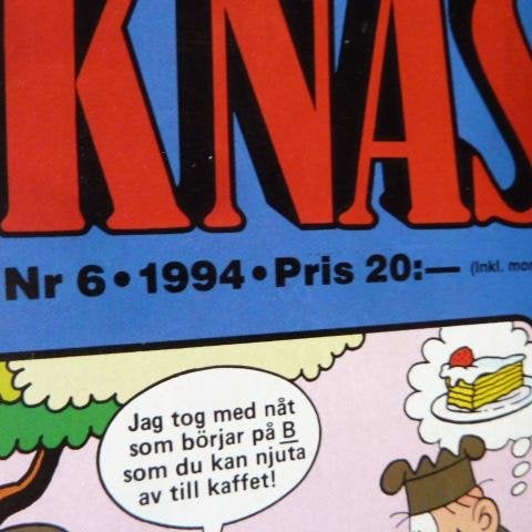 KNASEN, NR 6, 1994, TIDNING