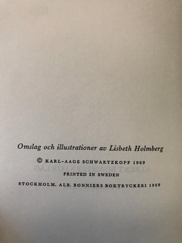 HÖGHUSET VANDRAR NORRUT Karl-Aage Schwartzkopf 1969