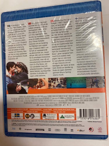 BLU-RAY Blinded By The Light INPLASTAD