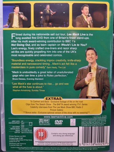 Lee Mack Live