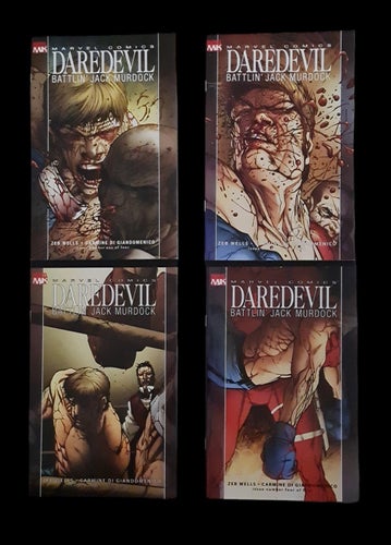 Daredevil Battlin Jack Murdock (2007) #1-4 Complete Series
