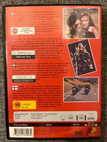DVD - The Last Riders - svensk text