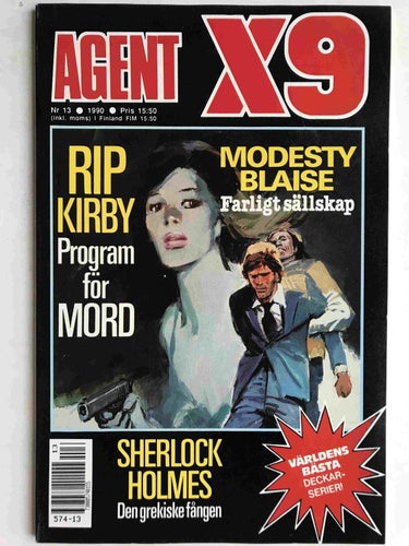 Agent X9 - 1990:13 Oläst!
