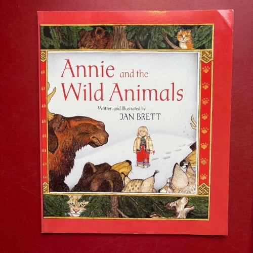 ANNIE AND THE WILD ANIMALS + THE HAT Jan Brett