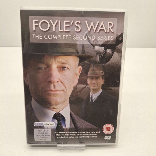 Foyle´s War Säsong 2 - Region 2, DVD-Box, Ingen Svensk text, Fint skick