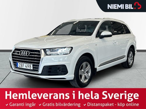 Audi Q7 3.0 TDI V6 Quattro S Line 7-sits/Drag/Pano/Värm/Navi