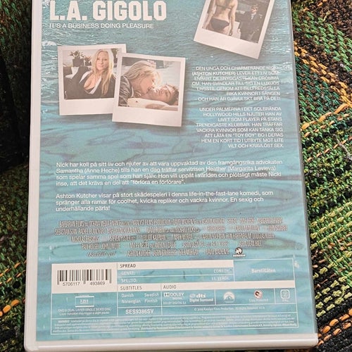 L.A. GIGOLO - DVD ,SVENSK TEXT