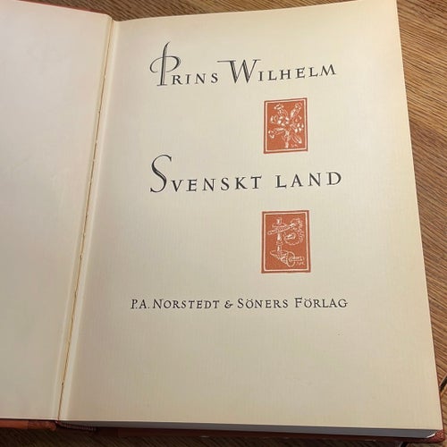Prins Wilhelm - Svenskt Land - 1934