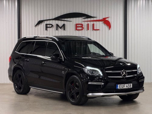 Mercedes-Benz GL 63 AMG 7-Sits Fullutrustad Panorama Massage Drag Luftfj