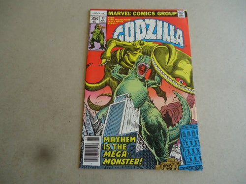 OLÄST EX 1978 GODZILLA 13 Marvel