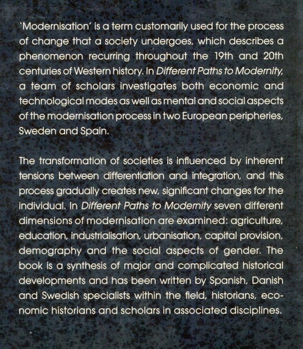 Different paths to modernity – a Nordic and Spanish perspective