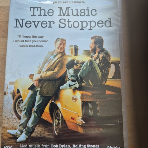 The Music Never Stopped (DVD) ny inplasta