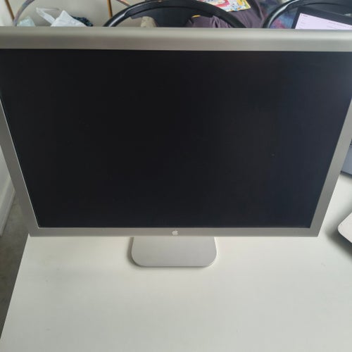 Apple Cinema Display 20” A1081 Testad & Fungerar Apple Skärm DVI USB Aluminium