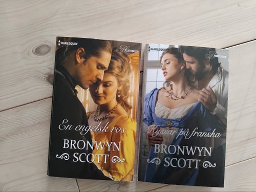 2 st Harlequin Historisk, serie