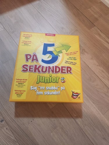 På 5 Sekunder Junior Sällskapsspel