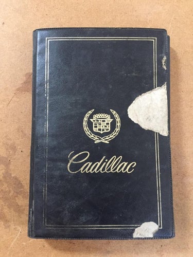 1984 Cadillac Owner's Manual