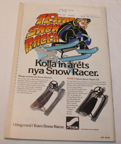 Buster - 1978 - NR 26 - Ingemar Stenmark, Twisty, Benny Guldfot. 84 Sidor