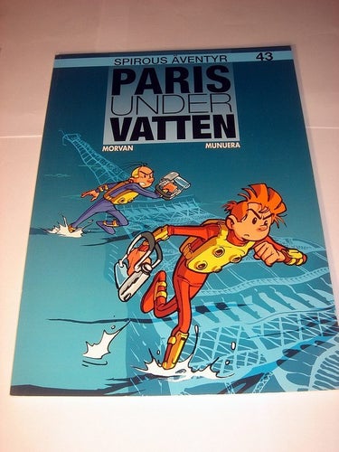 SPIROUS ÄVENTYR SPIROU ALBUM Nr 43 !!! NY OLÄST